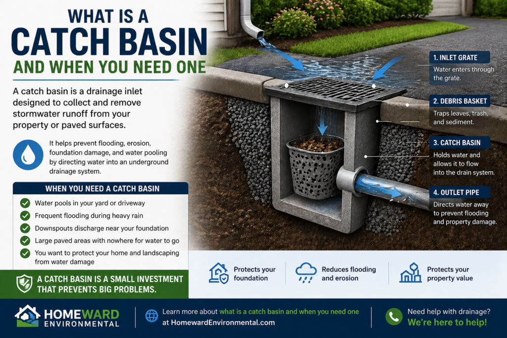 What Is a Catch Basin and When Do You Need One?